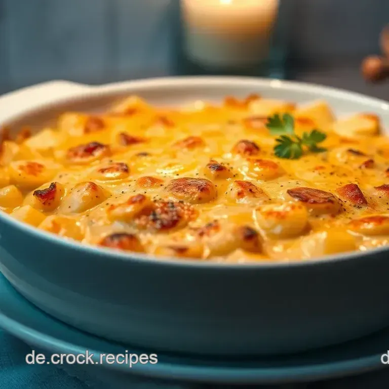 Herzhafter Kartoffelgratin mit Käsekruste – Ein Klassiker für Zuhause