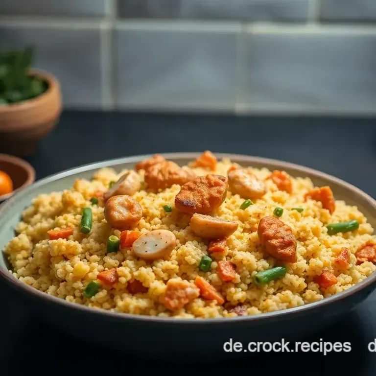 Orientalischer Couscous-Topf mit Hähnchen: Einfach &amp Herzhaft!
