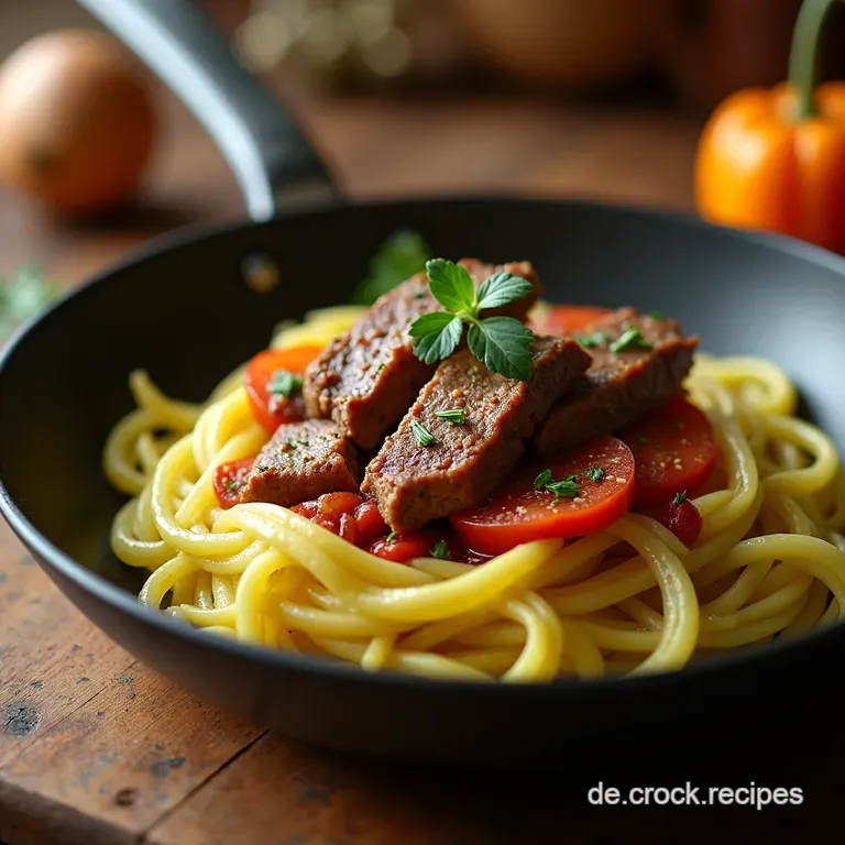 Herzhafter Spitzkohlkartoffeleintopf Mit W&uuml;rzigem Hackfleisch presentation