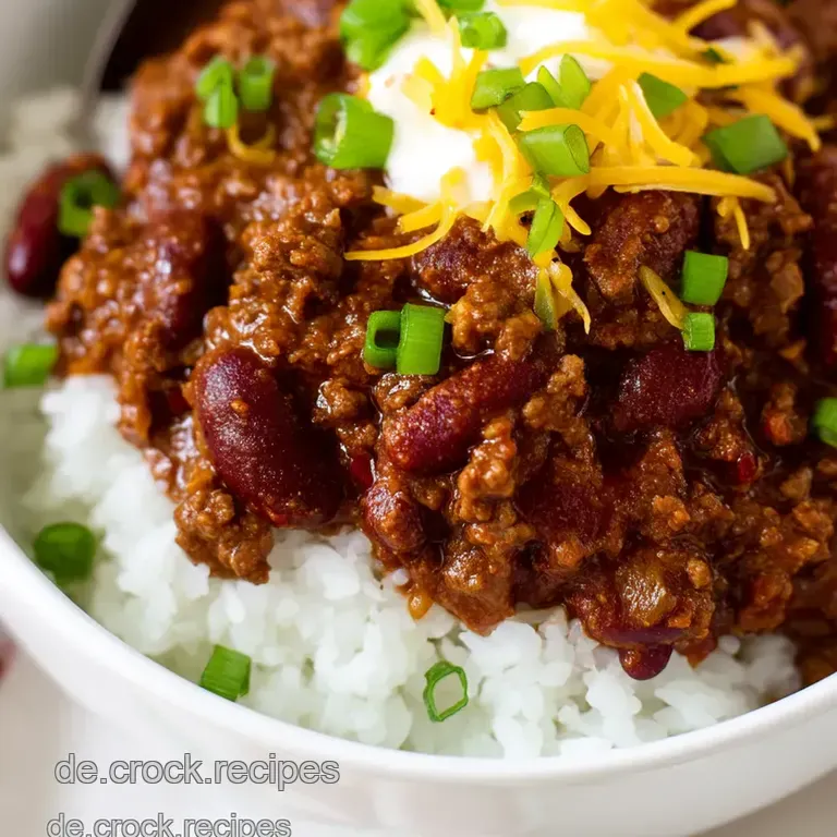 Herzhaftes Chili sin Carne – Der Seelenwärmer ohne Fleisch presentation