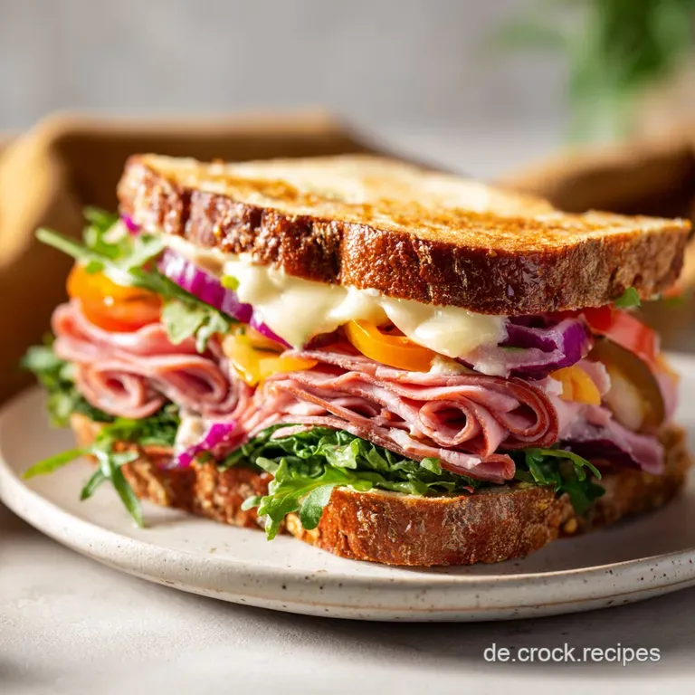 Truthahn Club Sandwich: Herzhaft und Kross