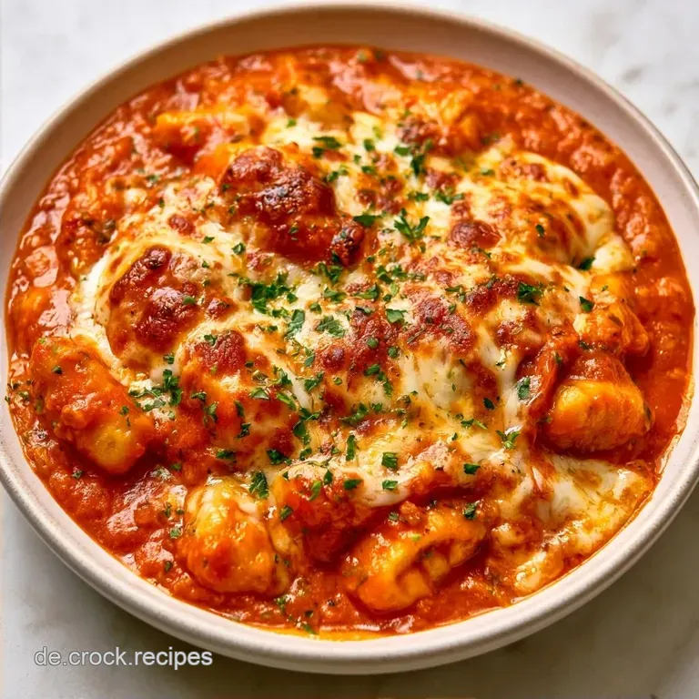 High Protein Gnocchi Auflauf mit Mozzarella