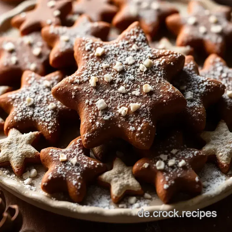 Himmlische Lebkuchen mit Weißer Schokolade presentation