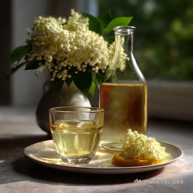 Traditioneller Holunderlik&ouml;r DDR Klassiker