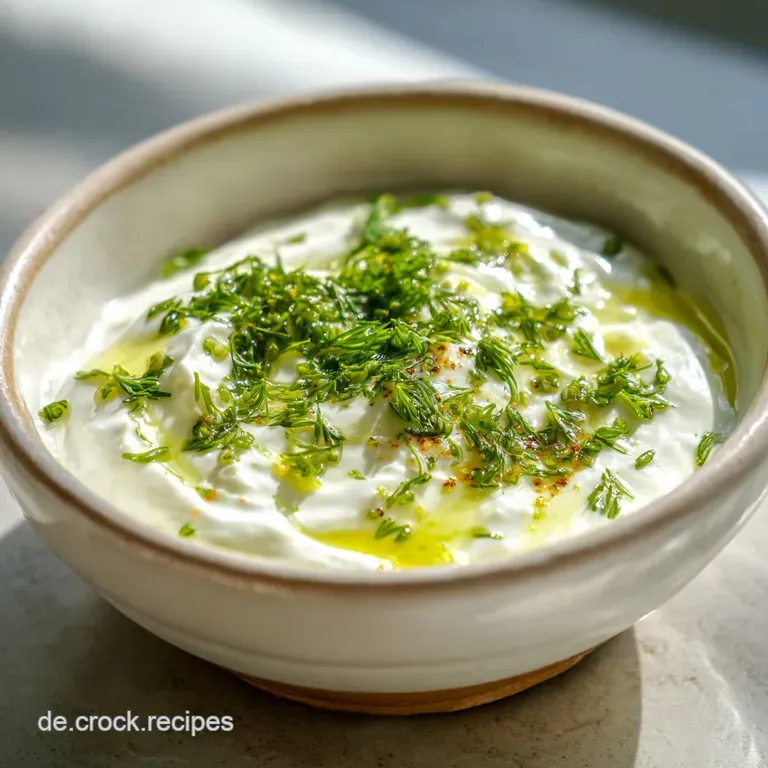 Joghurt-Dressing: Zitrisch Frisch und Samtig