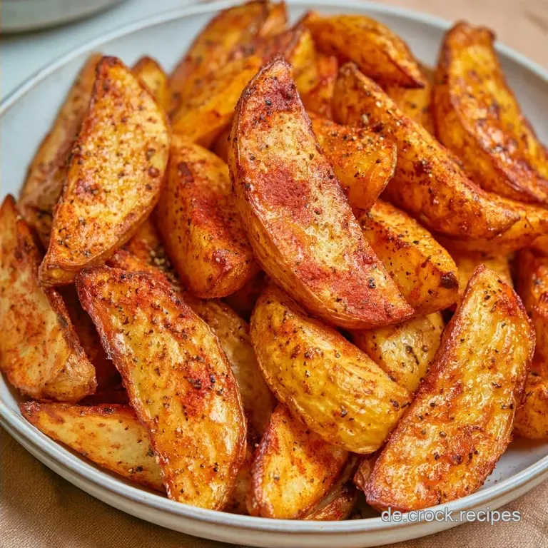 Kartoffelspalten Aus Dem Airfryer in 30 Minuten