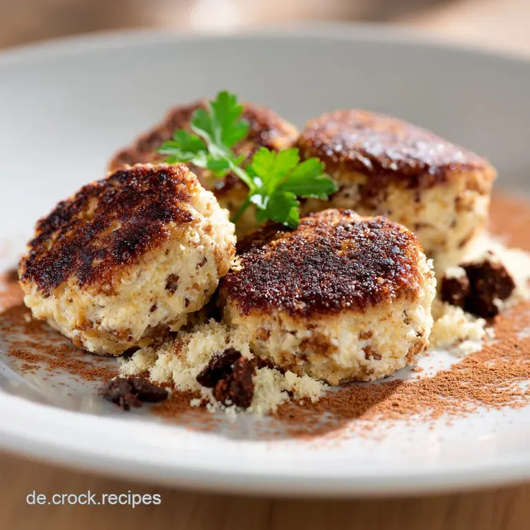 K&auml;sequarkb&auml;llchen Mit Haferflocken: Flauschiges Geb&auml;ck Reich an Protein presentation