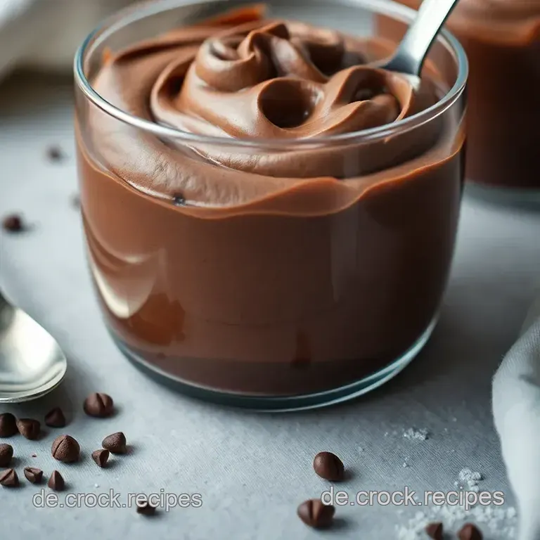 Klassische Mousse au Chocolat – Himmlischer Schokoladengenuss presentation