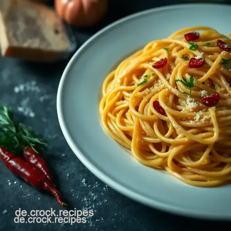 Klassische Spaghetti Aglio e Olio – Einfach und Schnell! presentation