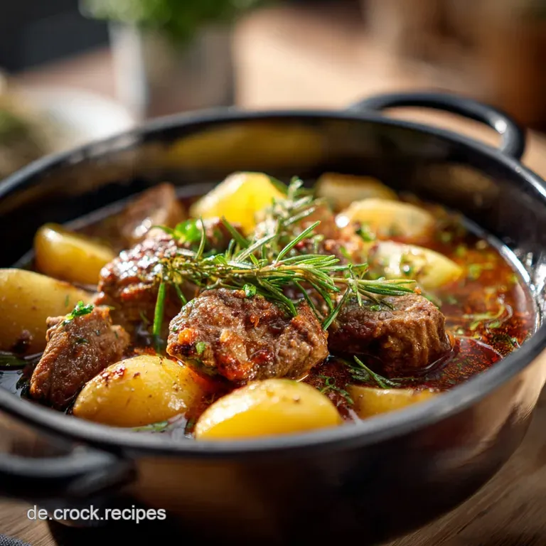 Bauerntopf Das klassische Rezept mit Hackfleisch Kartoffeln und Majoran
