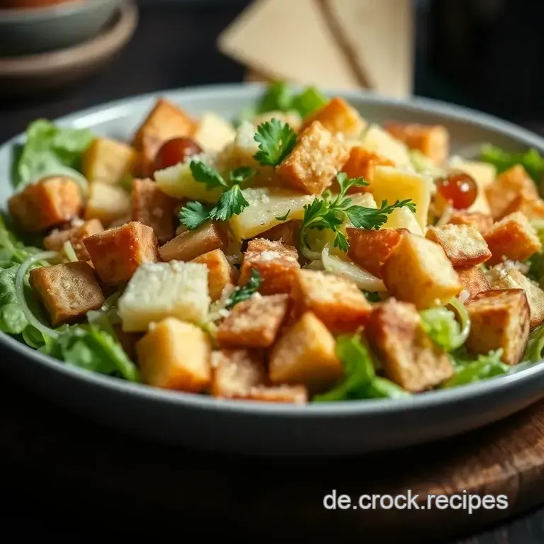 Klassischer Caesar-Salat – Ein Genuss für jede Gelegenheit! presentation