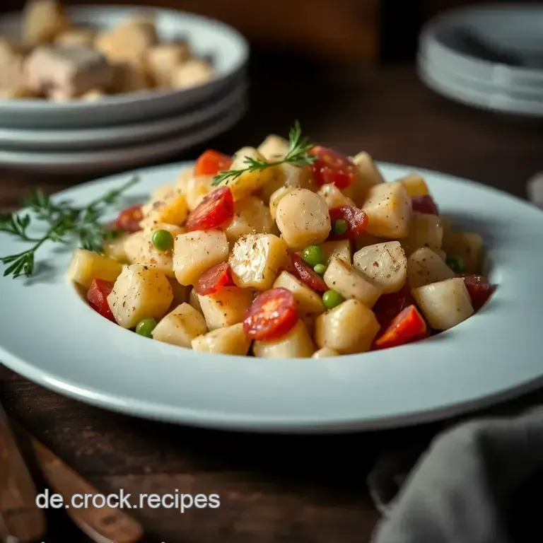 Klassischer Franz&ouml;sischer Kartoffelsalat &ndash; Ein Genuss Aus Der Provence presentation