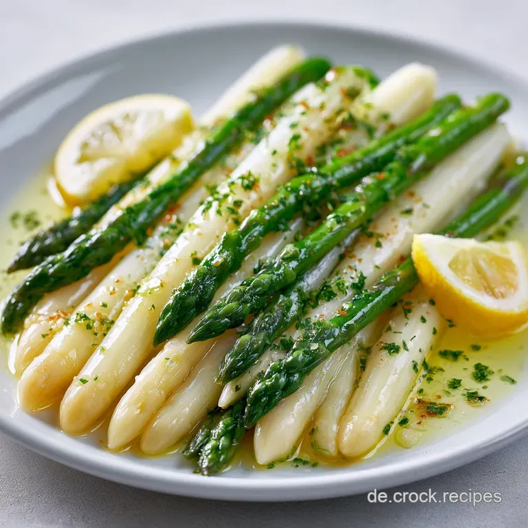Klassischer Spargel: Perfekt Gekocht