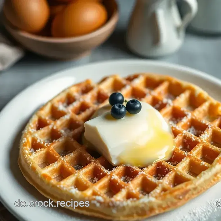 Klassischer Waffelteig: Fluffige & Knusprige Waffeln zum Verlieben