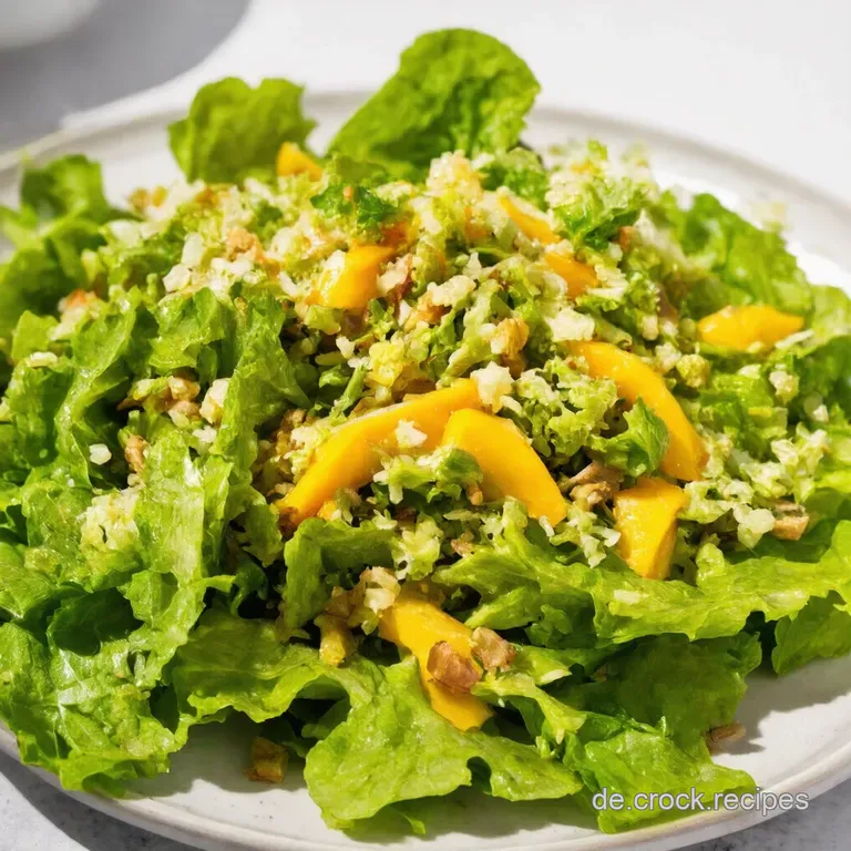 Knackiger ChinakohlSalat mit MandarinenDressing