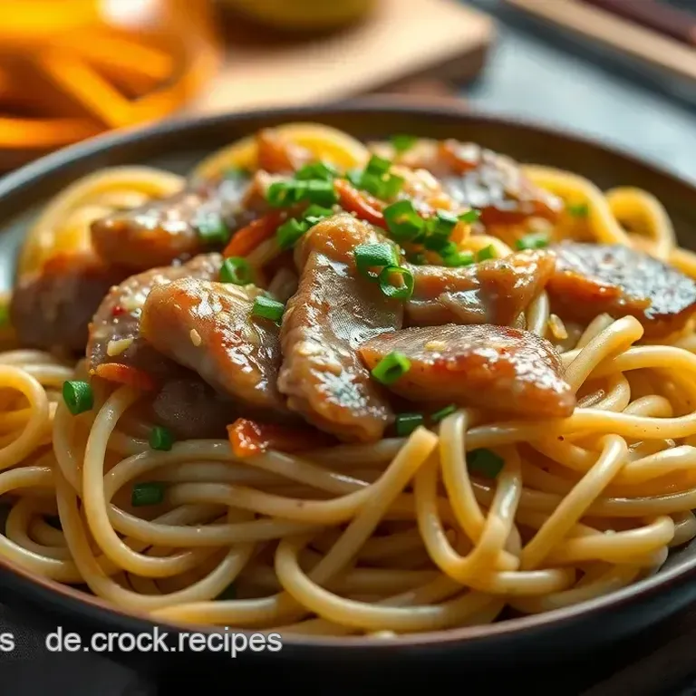 Knusprig gebratene Nudeln mit zarter Ente – Asiatisch inspiriertes Wohlfühlessen