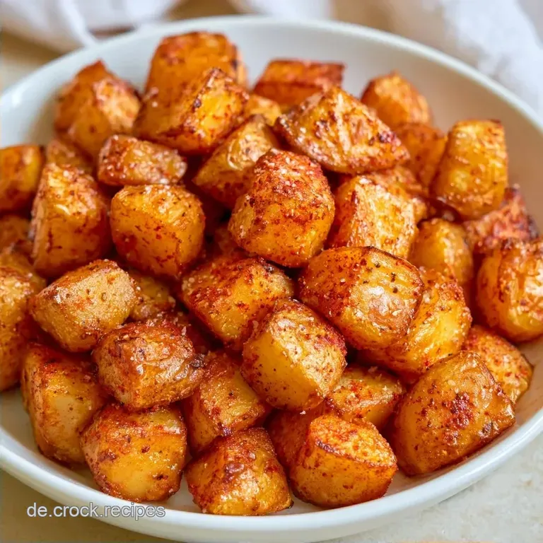 Knusprige Kartoffeln im Airfryer mit Speisest&auml;rke