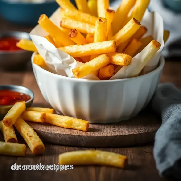 Knusprige Bauern-Pommes presentation