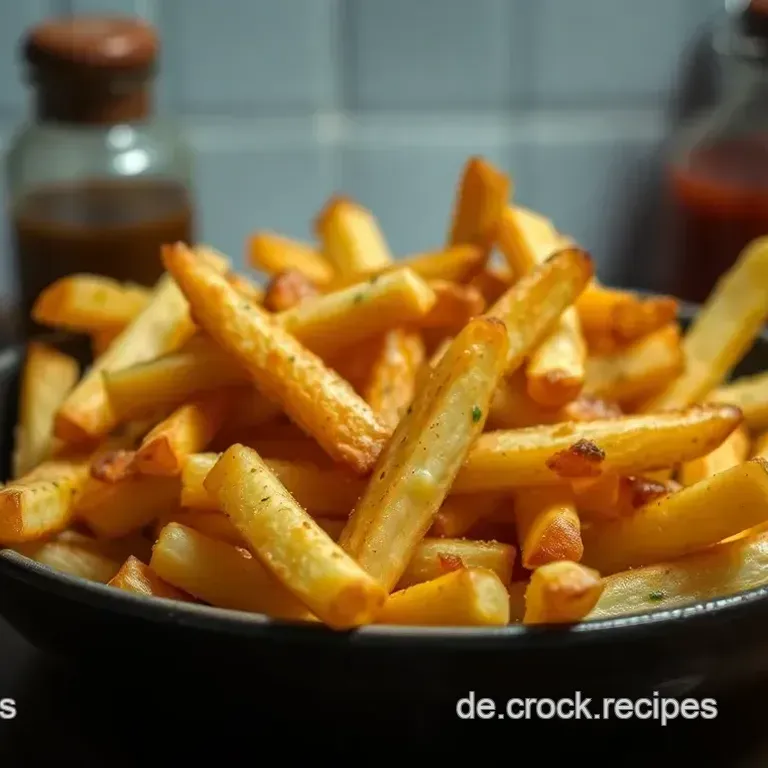 Knusprige Bauern-Pommes: Omas Rezept für Rustikale Pommes fritesRustikale Pommes frites