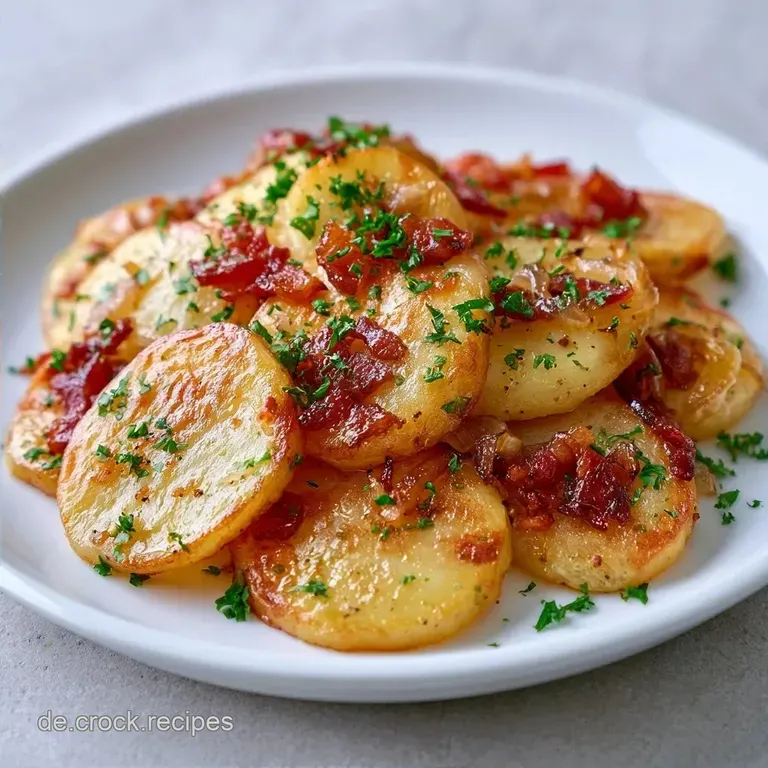 Bratkartoffeln aus Rohen Kartoffeln: Knusprig