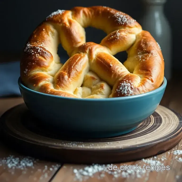 Knusprige Brezeln mit frischer Hefe – Ein traditionelles Rezept presentation