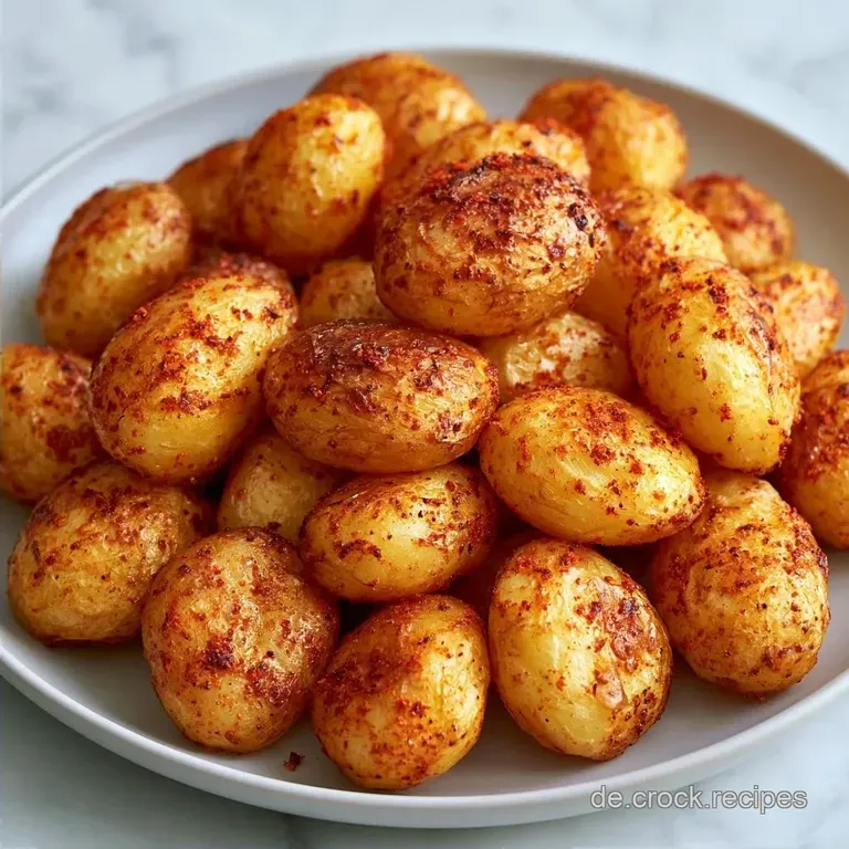 Knusprige Ofen Bratkartoffeln vom Blech