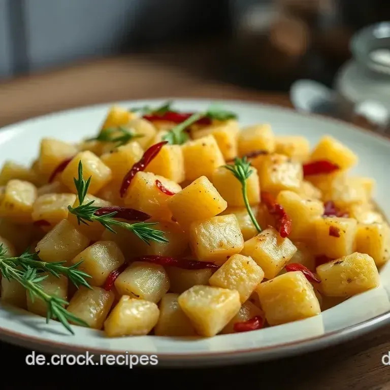 Knusprige Quetschkartoffeln mit Rosmarin und Chili