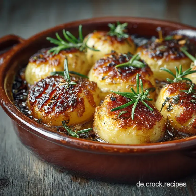 Das beste Rosmarinkartoffeln Rezept Ofenkartoffeln richtig knusprig