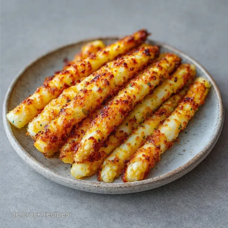Knuspriger Spargel: Goldbraun aus dem Airfryer