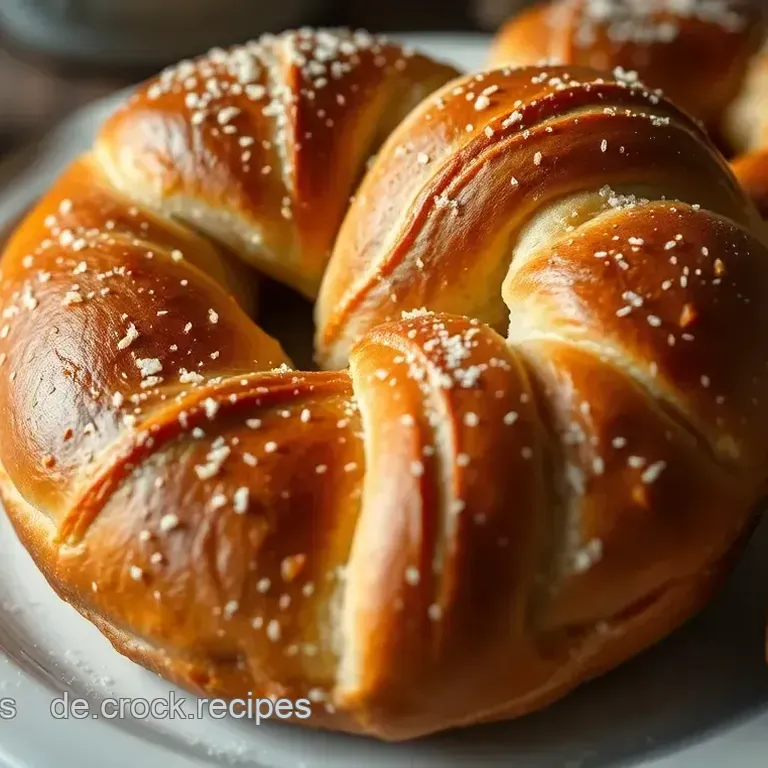Köstliche bayerische Bretzel selbst gemacht