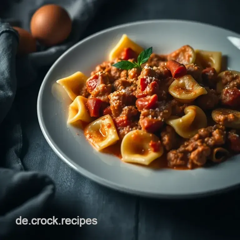 Köstliche Bolognese-Tortellini – Ein italienischer Klassiker neu interpretiert presentation