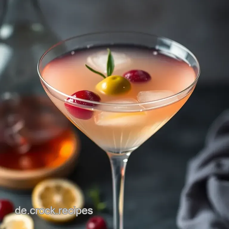 Kreative Cocktails Im Martini-Glas: Klassiker Und Moderne Variationen presentation