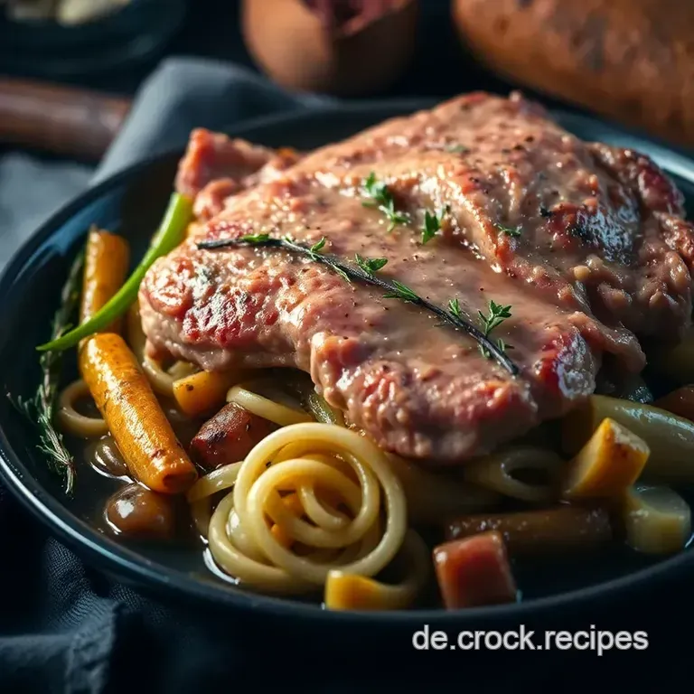 Krustenbraten: Der perfekte knusprige Schweinebraten presentation