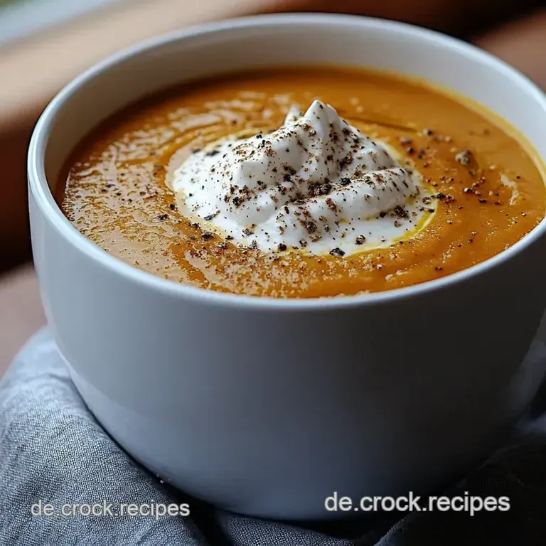 Kürbiscremesuppe nach Oma&#039 s Art presentation