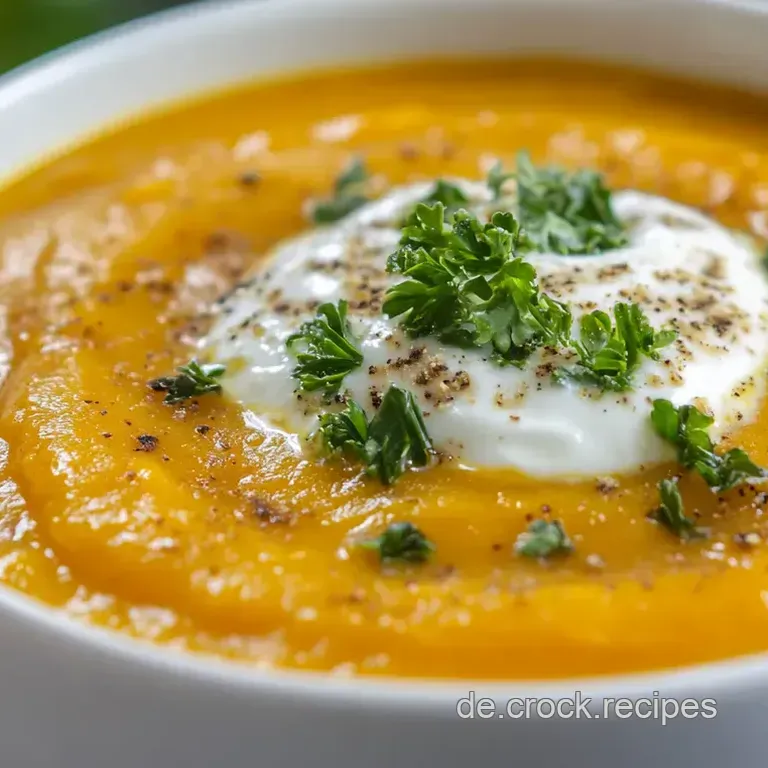 Kürbiscremesuppe nach Oma s Art