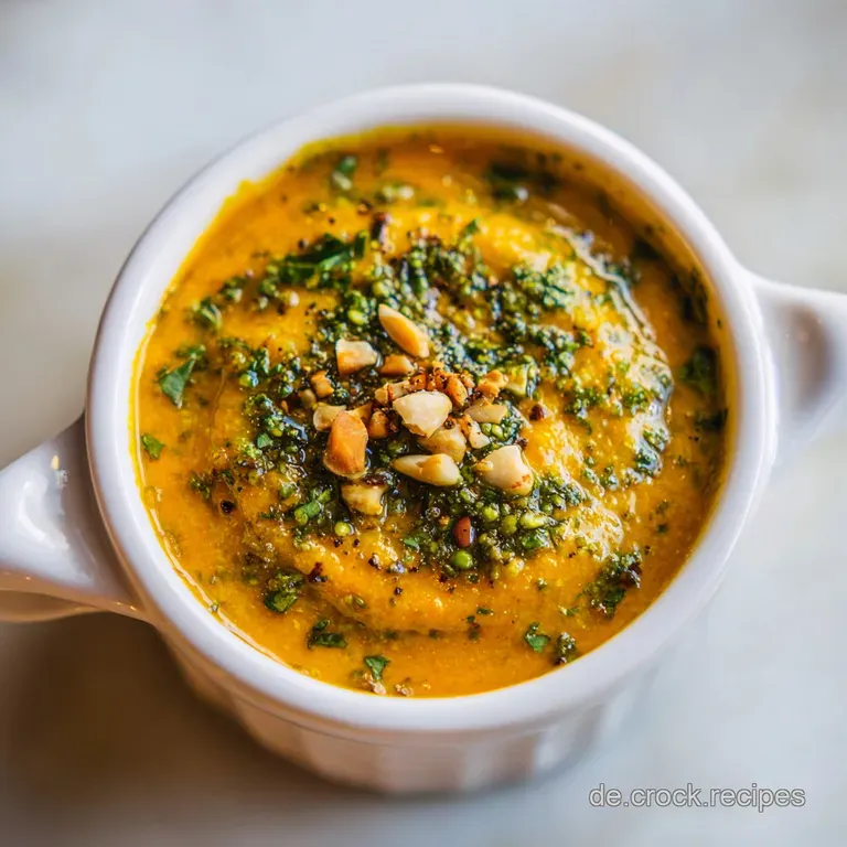 K&uuml;rbispesto: Samtig und Aromatisch