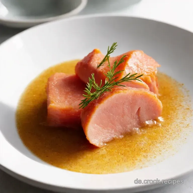 Lammlachs mit Kr&auml;uterkruste auf SpargelKartoffelGem&uuml;se