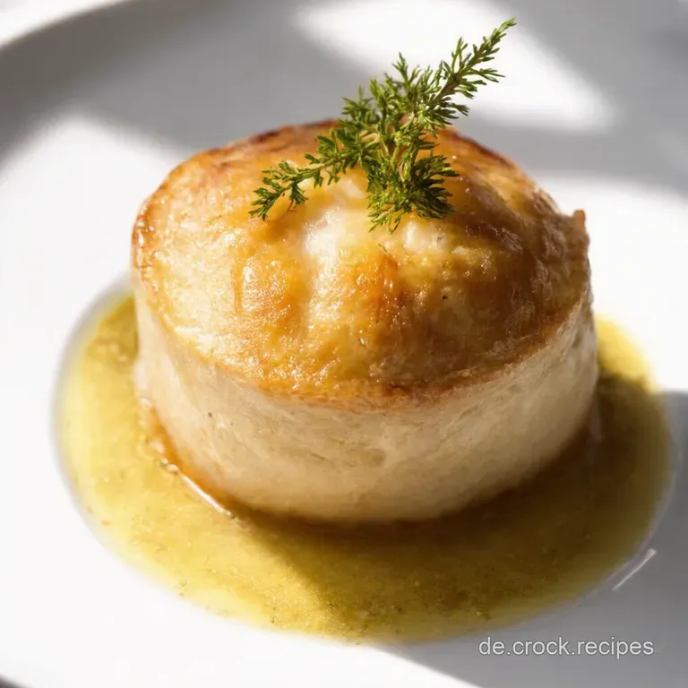 LauchK&auml;seSchnecken aus Bl&auml;tterteig