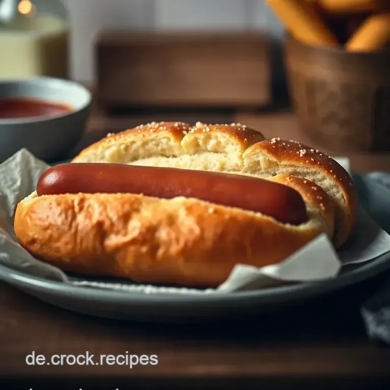 Leckere Hot Dog Weckerl – Brötchen für die Grillparty presentation