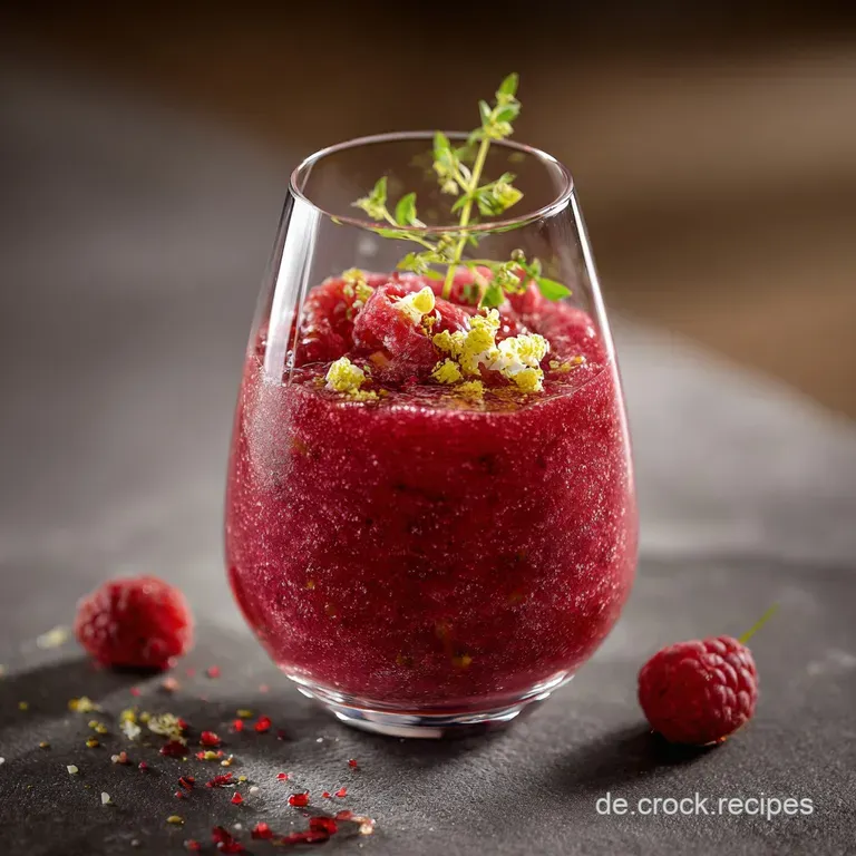 LilletSlushie mit Himbeeren Royal: Der eiskalte Himbeer-Traum