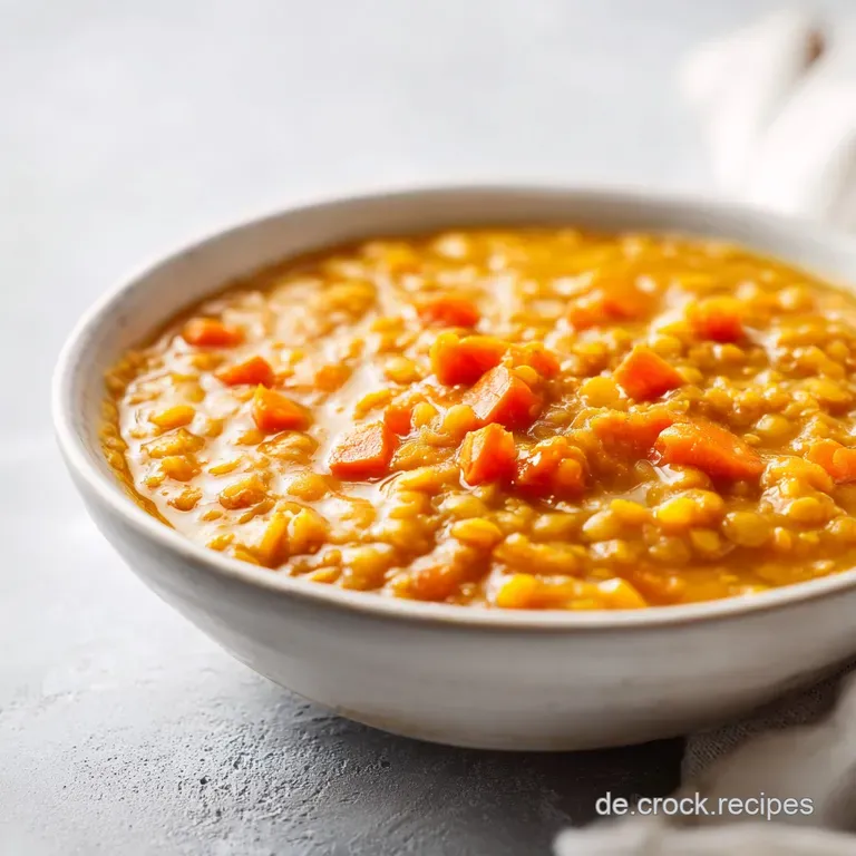 Einfaches Linsencurry mit Currypaste und M&ouml;hren