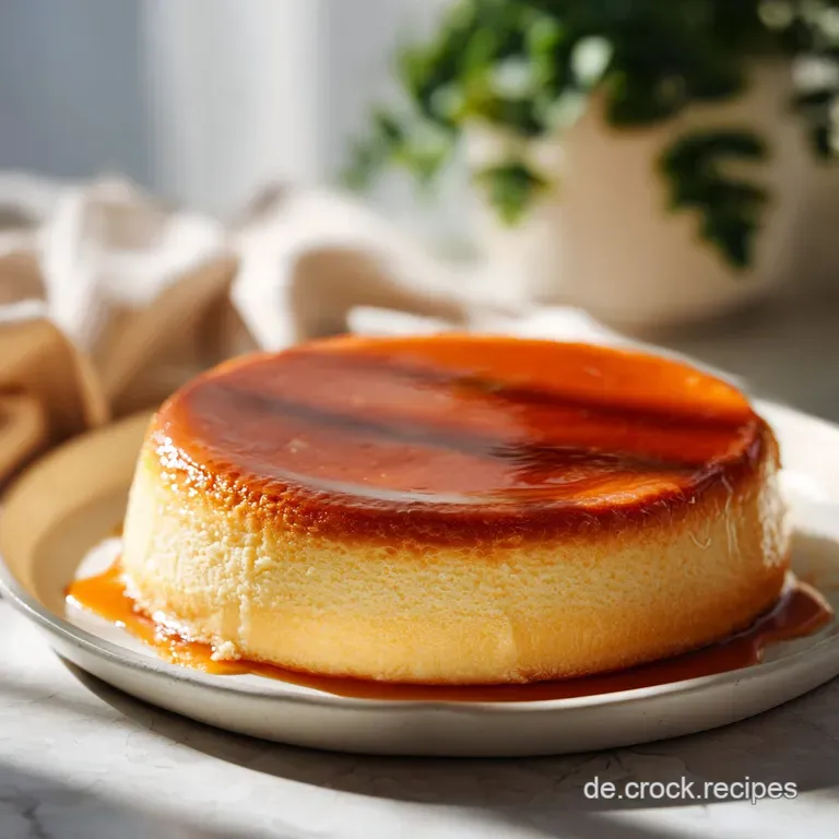 A generous slice of creamy cheesecake sits on a plate. A drizzle of golden caramel sauce completes the decadent dessert.