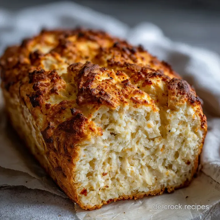 Slices of warm, crusty bread on a wooden board. A pat of melting butter glistens, ready to be enjoyed.