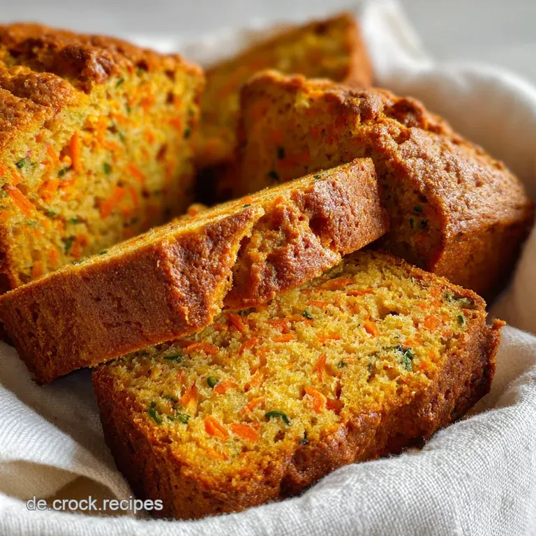 Gesundes und fluffiges Low Carb Karottenbrot