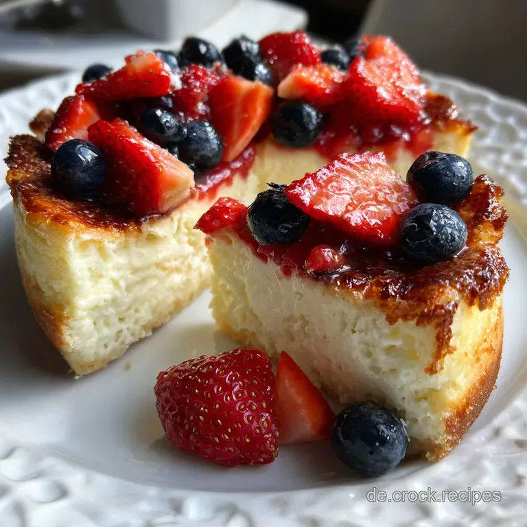 A slice of tender, light brown cake on a white plate. Delicate dusting of powdered sugar and soft texture are visible. Min...