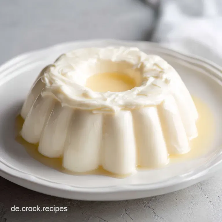 Elegant vanilla mousse dessert in a stemmed glass, topped with a delicate chocolate curl and dusting of cocoa powder, invi...