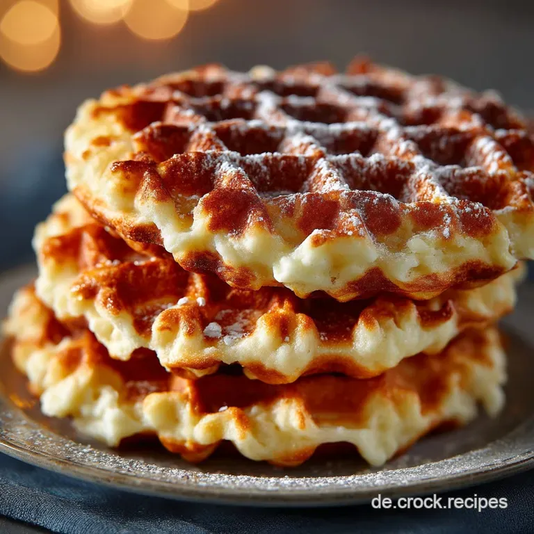 Luftige Waffeln Omas Geheimnis für innen weiche außen knusprige ButtermilchWaffeln