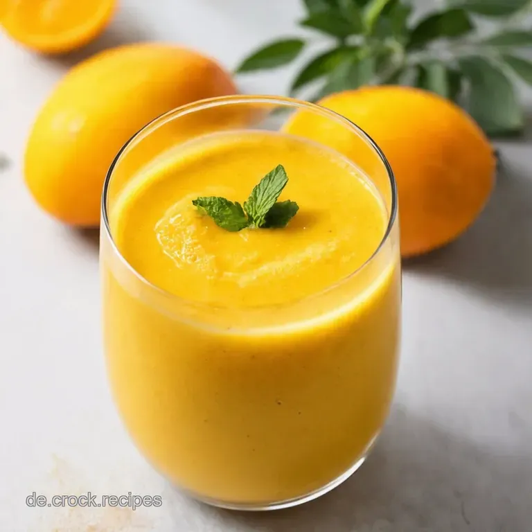 Mango Lassi Sonnenschein im Glas