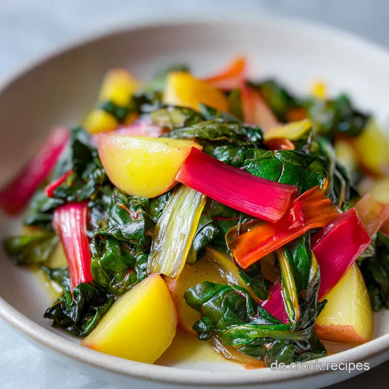 Mangold Gericht: Samtig und Traditionell