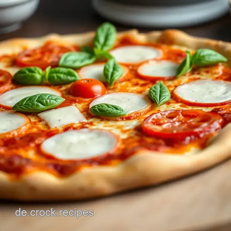 Margherita Pizza: Ein Hauch von Napoli Zuhause presentation